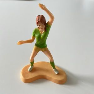 Vintage 1979 Wilton Women’s Basketball player cake topper